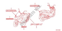 EMBLEM/STREIFEN (WW125EX2A,C,E) für Honda PCX 125 2010