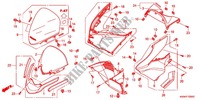 ABDECKUNG, VORNE/LUFTFILTER für Honda PCX 125 SPECIAL EDITION WHITE 2013