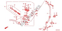 BREMSPUMPE VORNE (WW125EX2C,D,E) für Honda PCX 125 SPECIAL EDITION WHITE 2013