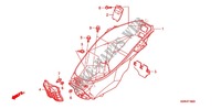 GEHAEUSEABDECKUNG/HANDGEPAECKFACH/ GEPAECKTRAEGER für Honda PCX 125 SPECIAL EDITION WHITE 2013