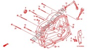 KURBELGEHAEUSEABDECKUNG für Honda APE 100 DELUXE Front brake disk 2011
