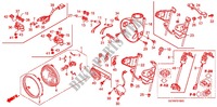 SCHEINWERFER für Honda APE 100 DELUXE Front brake disk 2012