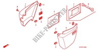 SEITENABDECKUNG/TANKABDECKUNG für Honda APE 100 DELUXE Front brake disk 2012