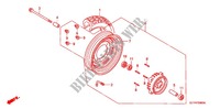 VORDERRAD (XZ50/XZ1006/7/8/9 J) für Honda APE 100 DELUXE Front brake disk 2012