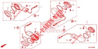 BLINKER für Honda CRF 250 M RED 2015