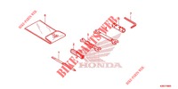 WERKZEUGE/BATTERIEGEHAEUSE für Honda MSX GROM 125 2017
