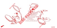 SPIEGEL   HANDSCHUTZ für Honda CRF 250 L 2017