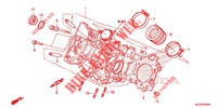 ZYLINDERKOPFDECKEL für Honda NC 750 S DCT 2014