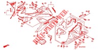UNTERER WINDLAUF (G.) (CBR600RR9,A,B/RA9,A,B) für Honda CBR 600 RR 2010