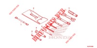 WERKZEUGE/BATTERIEGEHAEUSE für Honda GOLD WING 1800 F6C 2014