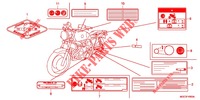 WARNETIKETT   für Honda CB 1100 ABS 2013