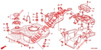 KRAFTSTOFFTANK  für Honda FOURTRAX 420 RANCHER 4X4 Manual Shift 2019