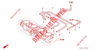 DROSSELKLAPPENGEHAEUSE (LEITUNGSNETZ) (X/Y) für Honda CBR 954 FIREBLADE 2003