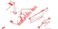 PEDAL/KICKSTARTER ARM für Honda SUPER CUB 70 CUSTOM 1992