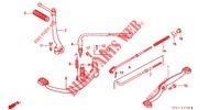 PEDAL/KICKSTARTER ARM für Honda SUPER CUB 70 DELUXE 1994