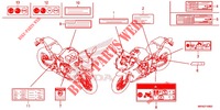 WARNETIKETT für Honda CBR 650 R 2020