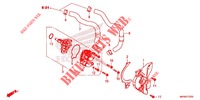 WASSERPUMPENABDECKUNG für Honda CBR 650 R 35KW 2020