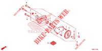 OELFILTER/OELWANNE/OELPUMPE für Honda MSX 125 ABS 2020