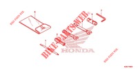 WERKZEUGE/BATTERIEGEHAEUSE für Honda MSX 125 ABS 2020