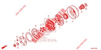 KUPPLUNG für Honda FOURTRAX 520 FOREMAN RUBICON 4X4 AT DCT EPS DELUXE 2020