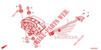 HECKLEUCHTE/KENNZEICHENBELEUCHTUNG für Honda X ADV 750 2018